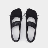 Ballerinas - MM6 Maison Margiela - Synthetic - Black