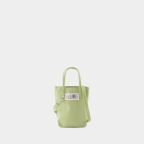 Shopping Mini Bag - MM6 Maison Margiela - Cotton - Beige