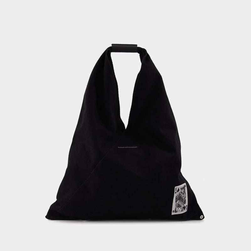 Classic Japanese Bag in Black Canvas