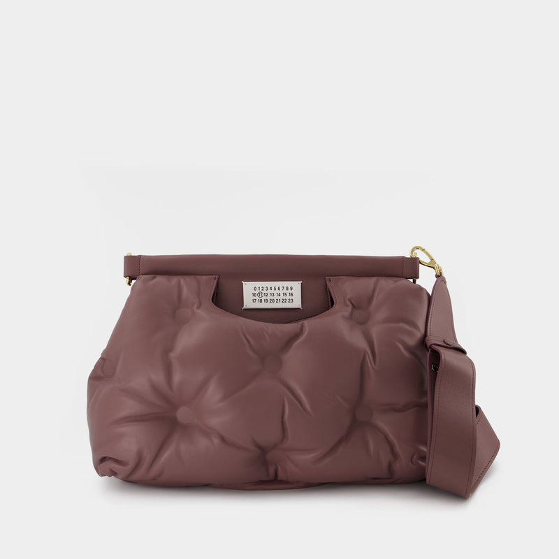 Glam Slam Classique Medium Bag in Pink Leather