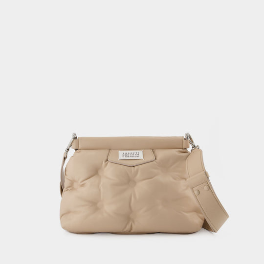 Glam Slam Classique Small Bag - Maison Margiela - Leather - Beige