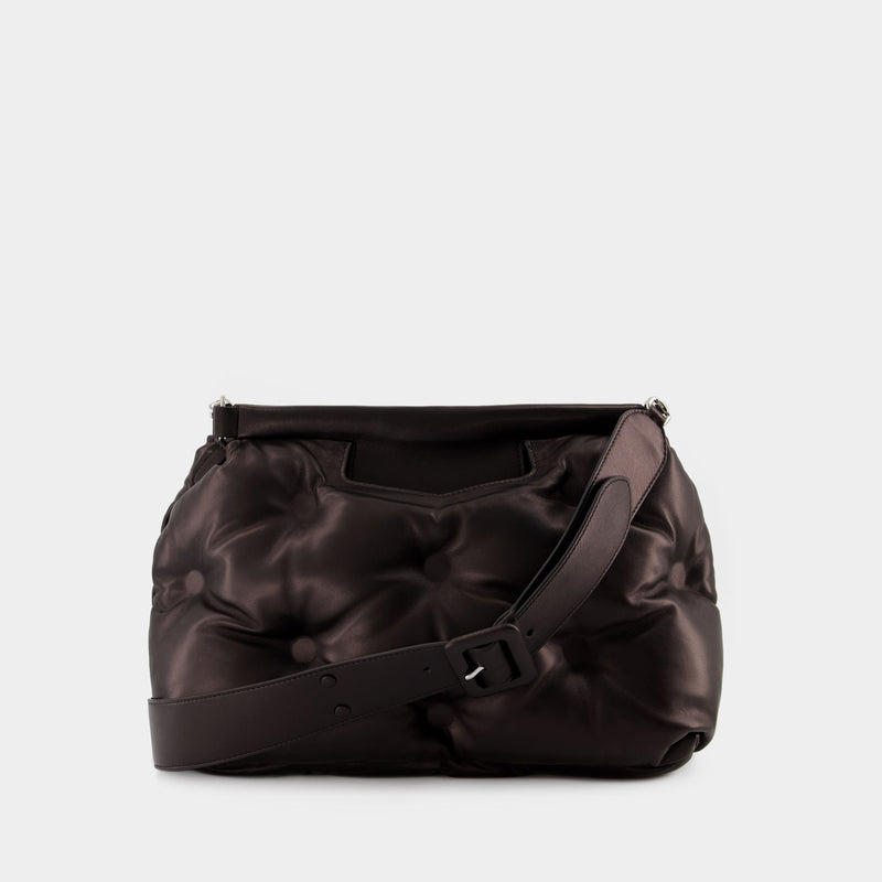 Glam Slam Classique Medium Bag - Maison Margiela - Black - Leather