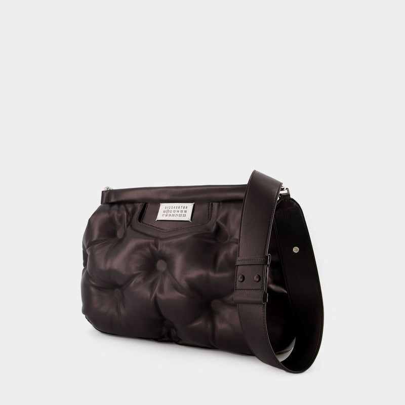 Glam Slam Classique Medium Bag - Maison Margiela - Black - Leather