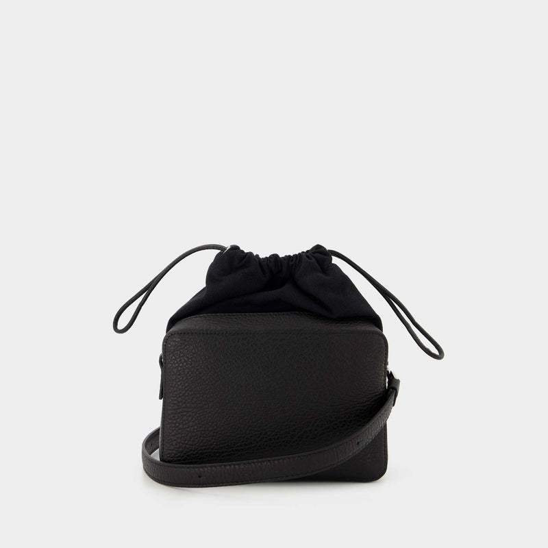 5Ac Camera Medium Handbag - Maison Margiela - Black - Leather