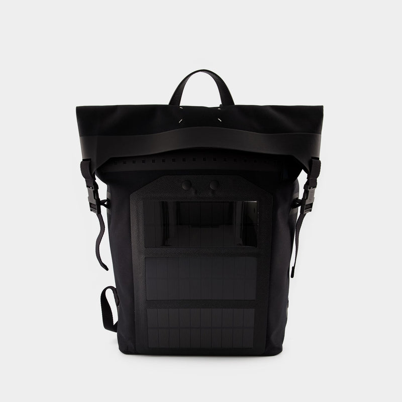 Backpack - Maison Margiela - Black/Black - Synthetic