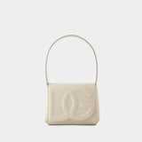 DG Logo Bag - Dolce&Gabbana - Leather - Ivory