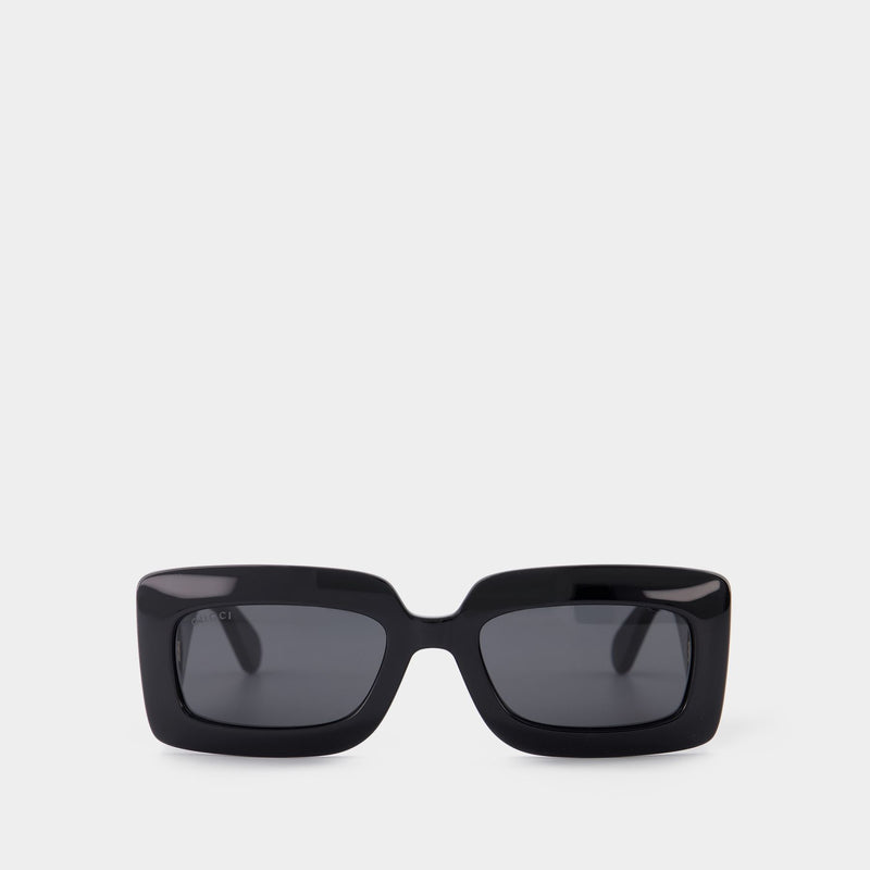 Sunglasses in Black/Grey Injection