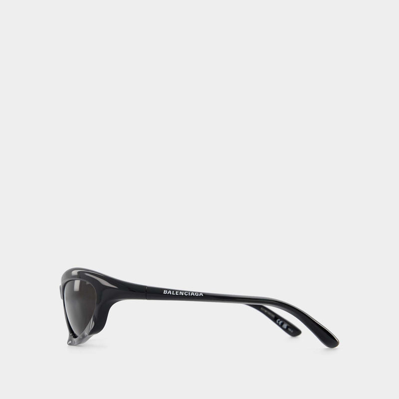 Bb0229S Sunglasses - Balenciaga  - Black/Grey - Bio Injection