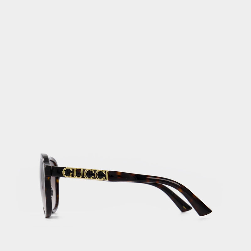 Gg1188S Sunglasses - Gucci  - Havana/Brown - Acetate