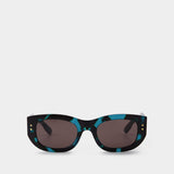 Gg1215S Sunglasses - Gucci  - Havana/Grey - Acetate