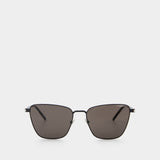 Sl 551 Sunglasses - Saint Laurent  - Black - Metal