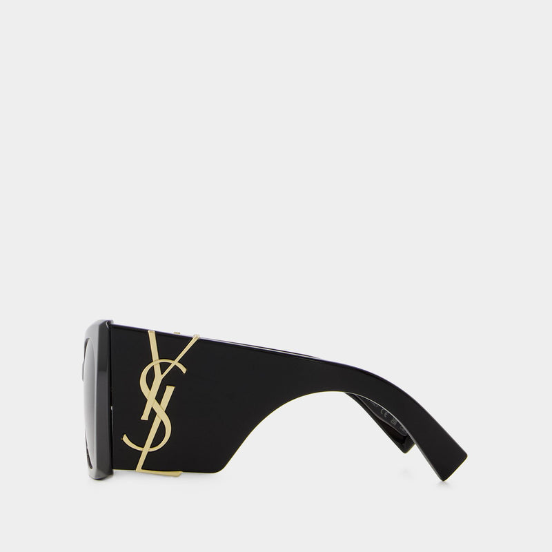 Sunglasses - Saint Laurent - Acetate - Black