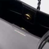 Tangle Ring Shoulder Bag - Jil Sander - Leather - Black