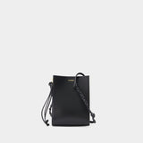 Tangle Ring Shoulder Bag - Jil Sander - Leather - Black