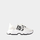 Daymaster Sneakers - Dolce&Gabbana - Nylon - White