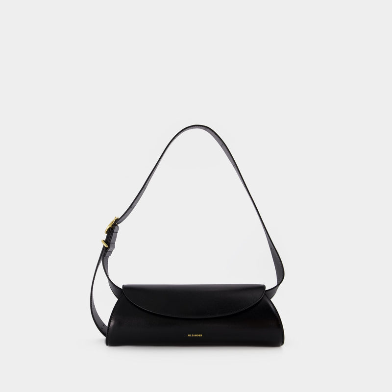 Cannolo bag - Jil Sander - Leather - Black