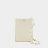 Hobo Tangle Bag - Jil Sander - Leather - Beige