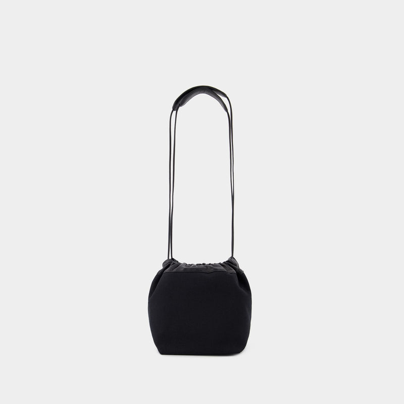 Dumpling Shoulder Bag - Jil Sander - Leather - Black