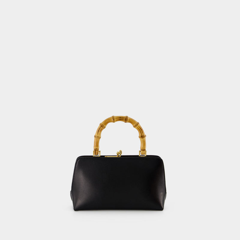 Hobo Goji Mini Bag - Jil Sander - Leather - Black