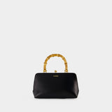 Hobo Goji Mini Bag - Jil Sander - Leather - Black