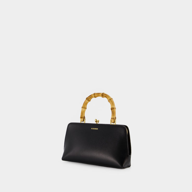 Hobo Goji Mini Bag - Jil Sander - Leather - Black