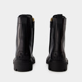 Gomma Pesante Boots - Tod's - Leather - Black