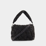 Charm Shoulder Bag - Diesel - Cotton - Black