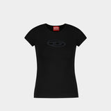 Angie T-Shirt - Diesel - Cotton - Black