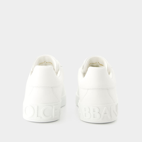 Sneakers - Dolce&Gabbana - Leather - White