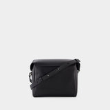 Lid Crossbody - Jil Sander - Leather - Black