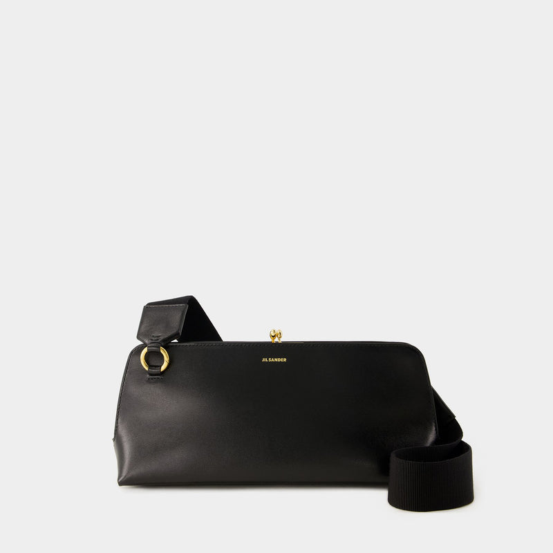 Hobo Goji bag - Jil Sander - Leather - Black