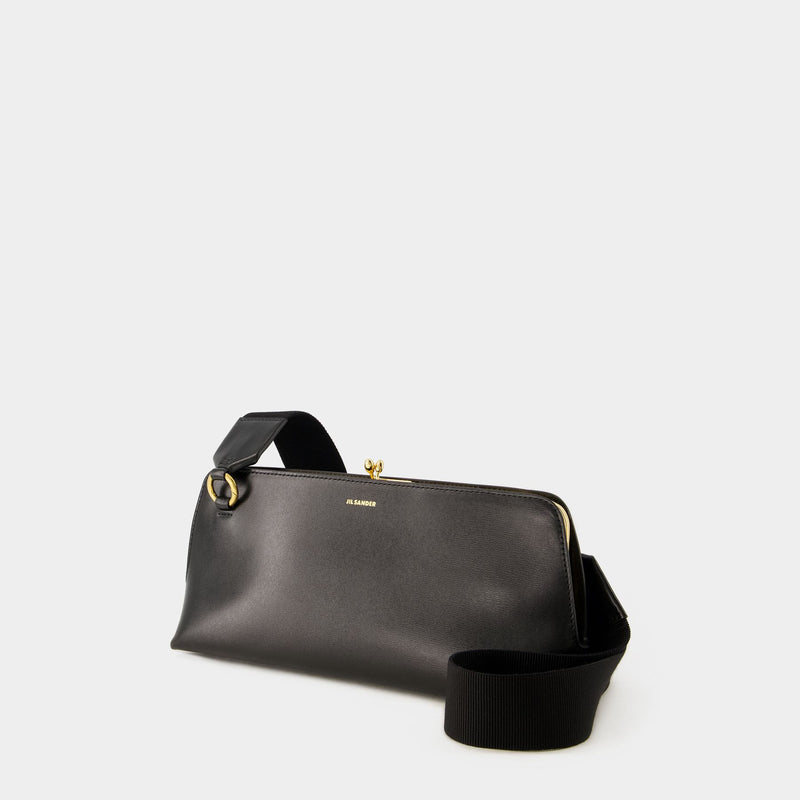 Hobo Goji bag - Jil Sander - Leather - Black