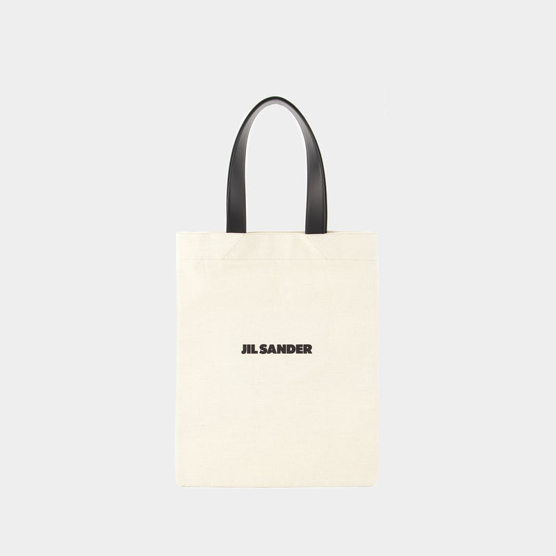 Tote Bag Book - Jil Sander - Fabric - Beige