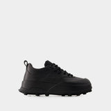 Sneakers - Jil Sander - Leather - Black
