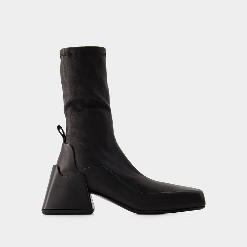 Ankle Boots - Jil Sander - Leather - Black