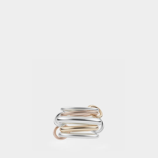 Silver Leo Mx Core Ring
