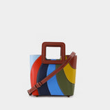 Riviera Shirley Mini Bag in Rainbow Leather