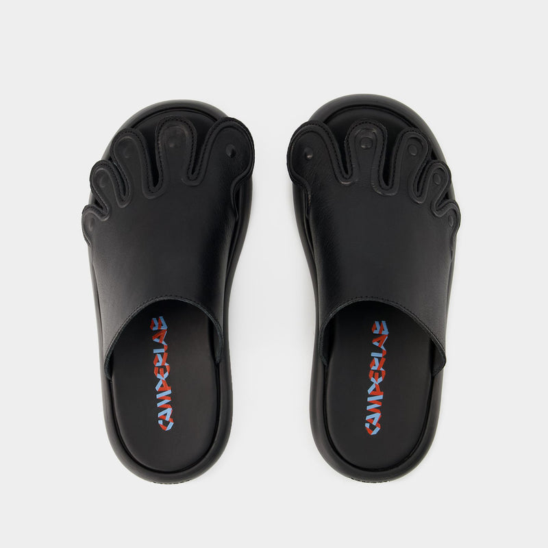 Pelotas Flota Sandals - Camper - Leather - Black