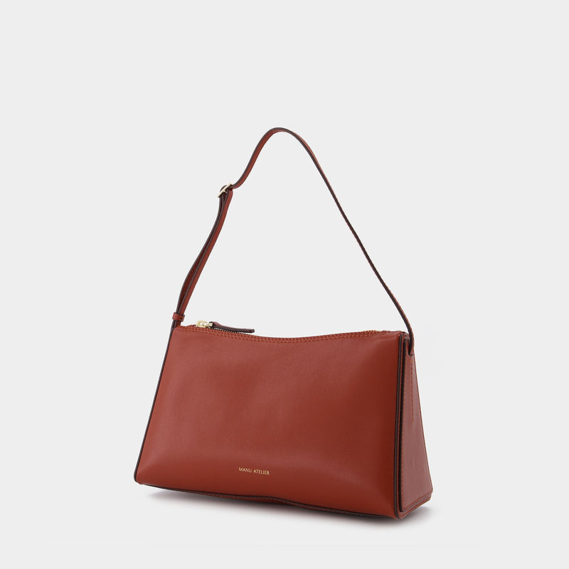 Prism Bag in Red Leather