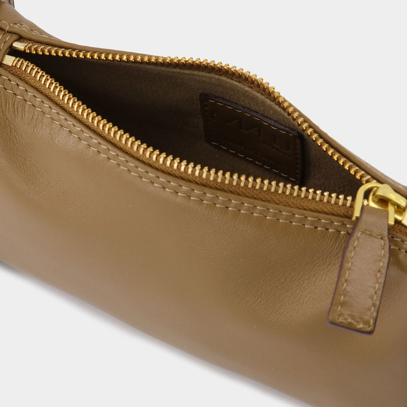 Mini Carmen Bag in Brown Leather
