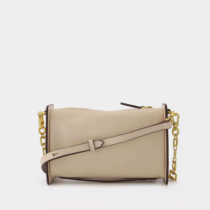 Mini Carmen Bag in Ivory Leather