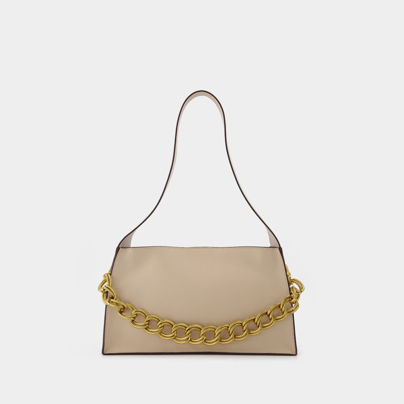 Kesme Bag in Ivory Leather