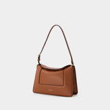 Penelope Micro Bag in Brown Leather