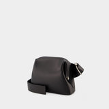 Mini Brot Hobo Bag - Osoi - Black - Leather