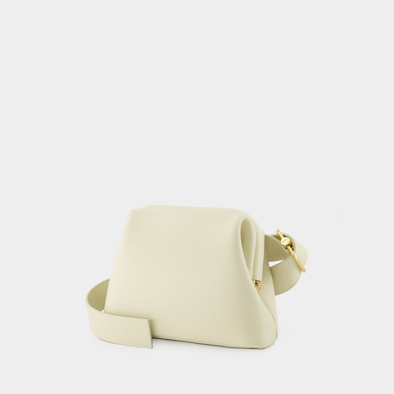 Mini Brot Hobo Bag - Osoi - Leather - Cream