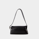 Folder Brot Hobo bag - Osoi - Leather - Black