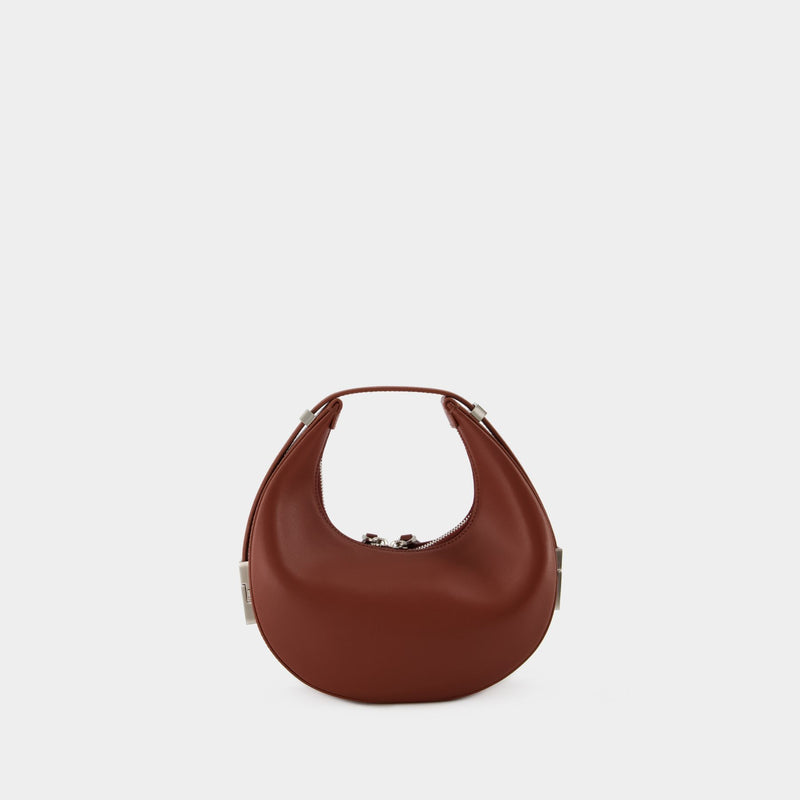 Toni Mini Handbag - Osoi - Brique - Leather
