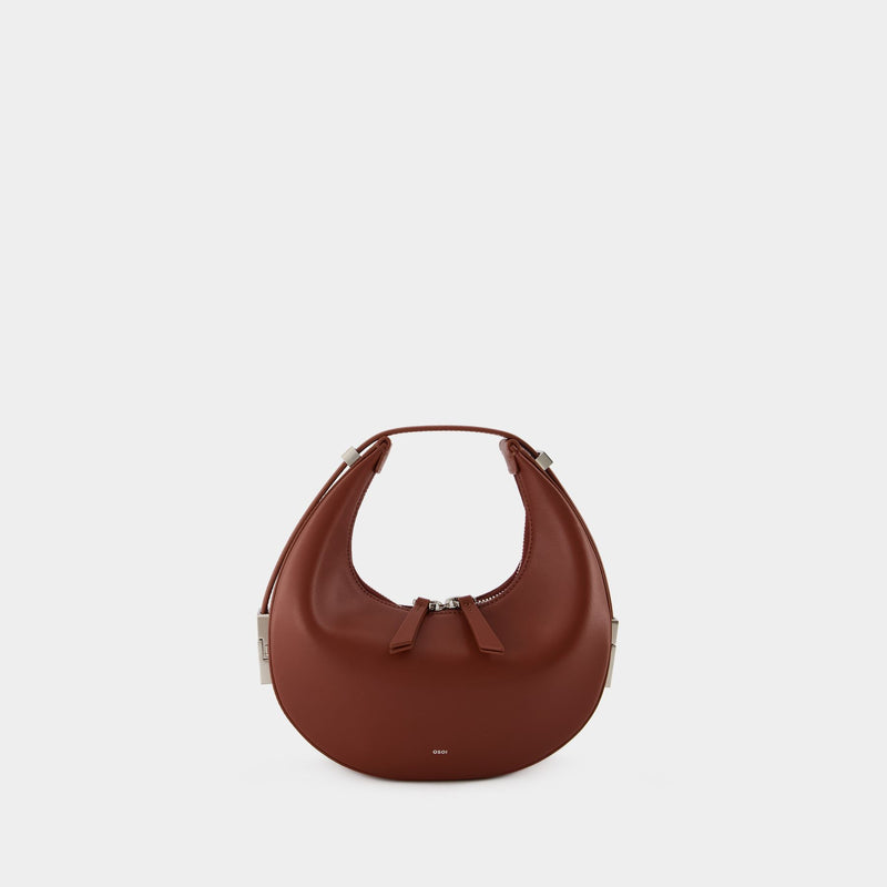 Toni Mini Handbag - Osoi - Brique - Leather