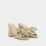 Penny Sandals - Loeffler Randall - Synthetic Leather - Gold