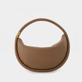Disc 30 Bag in Beige Leather
